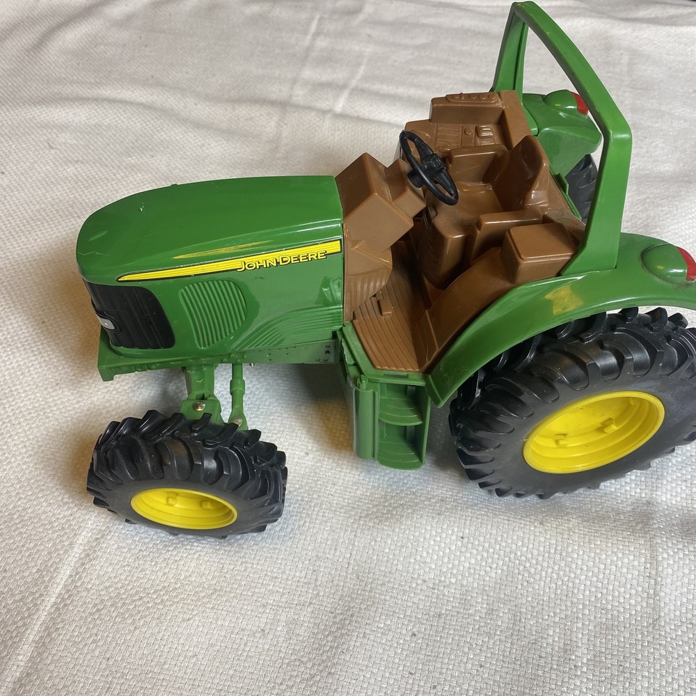 Vintage John Deere ERTL Toy Tractor Farm Vehicle 2000s Kids Play Gift Collectibl